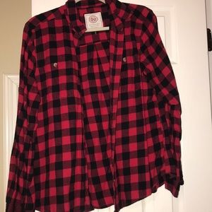 Red and Black flannel worn 3-4 times!